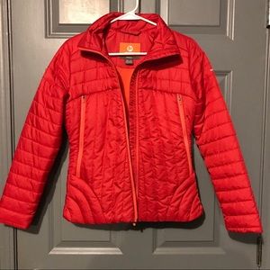 Merrell Red Zip Up Jacket Lightweight Coat XS